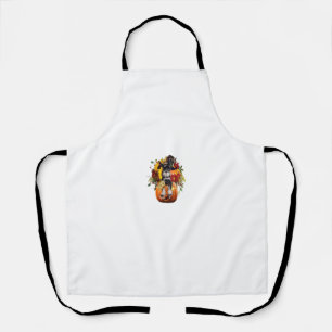 Tablier Schnauzers miniature Chien Citrouille T-shirt Hall