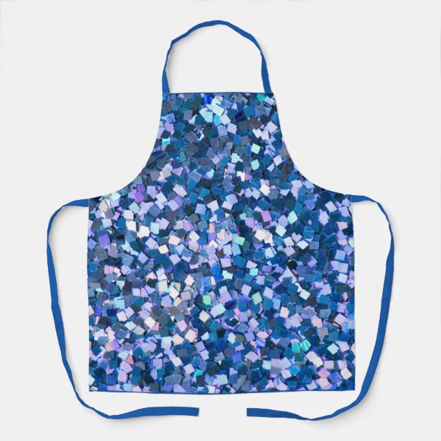 Tablier scintillant Confetti de Minuit (Recto)