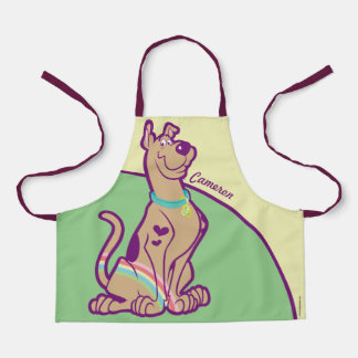 Tablier Scooby-Doo arc-en-ciel