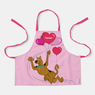 Tablier Scooby Doo - Ballons Coeur