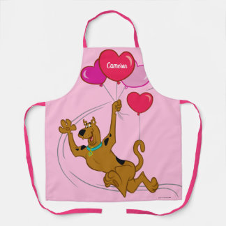 Tablier Scooby Doo - Ballons Coeur