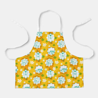 Tablier Scooby-Doo | Modèle floral de caractère