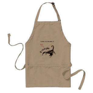 Tablier Scorpio October 24 à novembre 22 Aprons