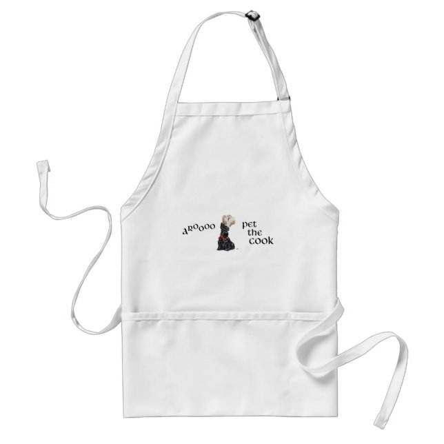 Tablier Scottie Chef Kiss the Cook (Devant)