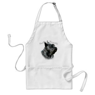 Tablier Scottish Terrier (noir) Papa 2