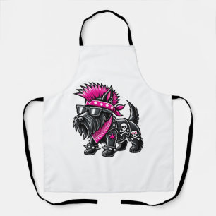 Tablier Scottish Terrier Punk Music
