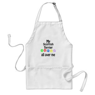 Tablier Scottish Terrier Walks Design