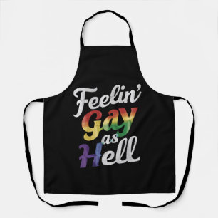 Tablier Se sentir gay comme l'enfer de la fierté LGBT 