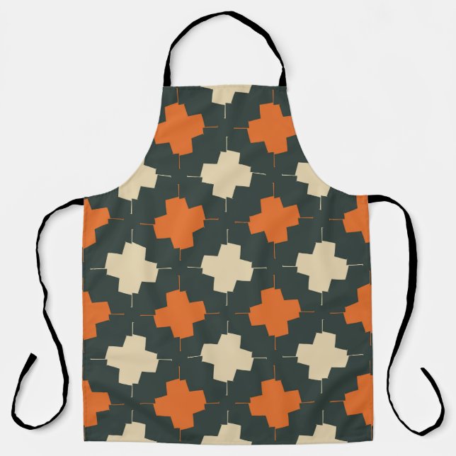 Tablier Seamless pattern with bright geometric elements on (Recto)