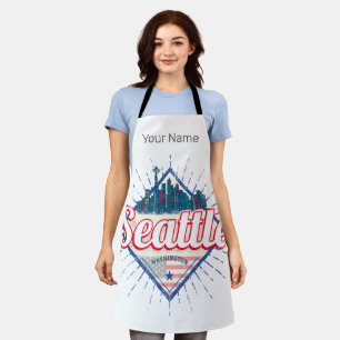 Tablier Seattle Washington États-Unis City Skyline USA