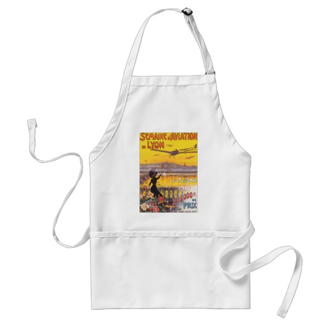 Tablier Semaine d'Aviation de Lyon (Devant)