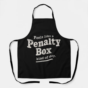 Tablier Semble être un joueur de hockey jour de boîte de p