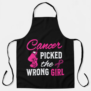 Tablier Sensibilisation à propos du cancer, j'ai choisi la
