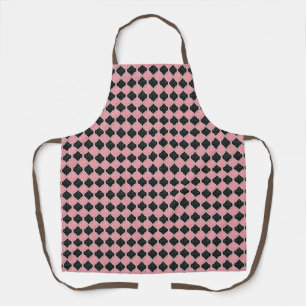 Tablier Séquins MQF-Rose-Noir-Blanc-Dusty