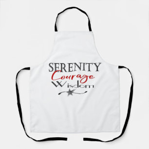 Tablier Sérénité Courage sagesse