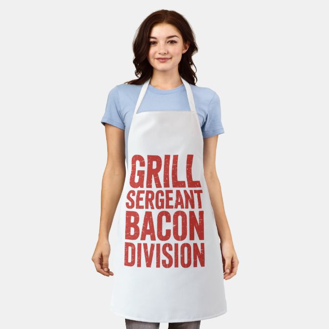 Tablier Sergent-grill Division Bacon Amuseur de viande bar (Porté)