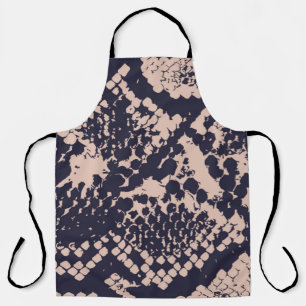 Tablier Serpent à motifs Snakeskin sans soudure, peau, p