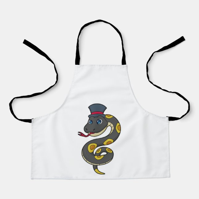 Tablier Serpent avec Casquette (Recto)