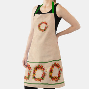 Tablier Serre-couronne Ristra dans le sud-ouest du Chili