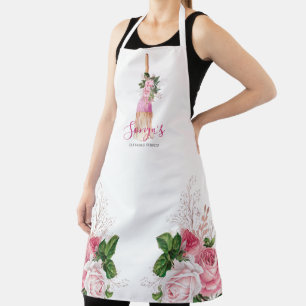 Tablier Service de nettoyage Salle d'affaires florale