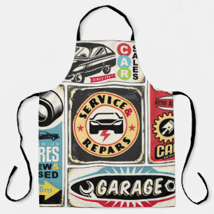 Tablier Service de voiture et réparation rétro panneaux de