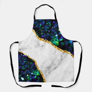 Tablier Serviette de plage scintillante en marbre de pierr