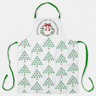 Tablier Servir la gaieté de vacances à l'aire de croisière