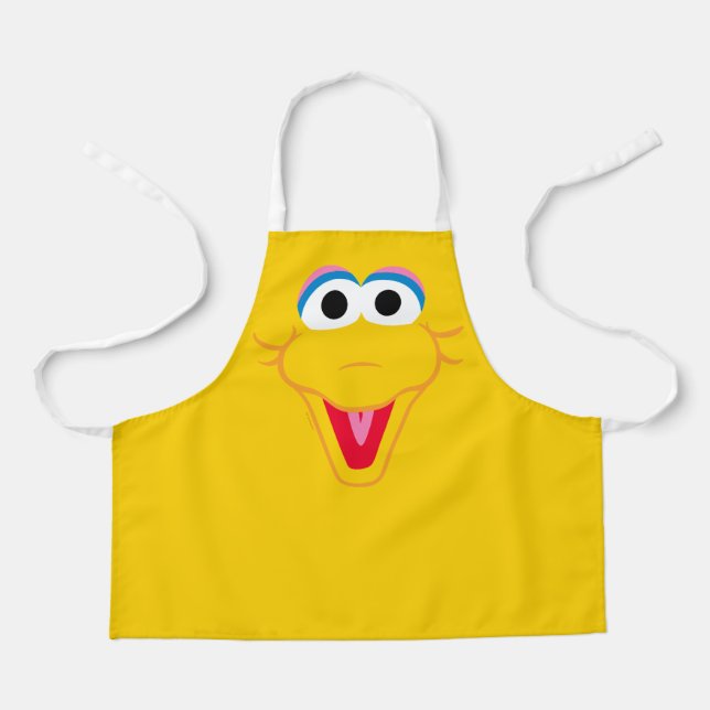 Tablier Sesame Street Big Bird Face (Recto)