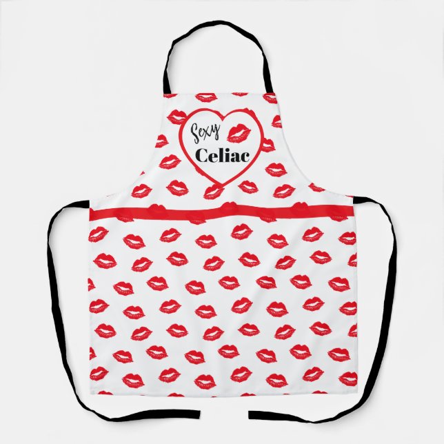 Tablier Sexy Céliaque Mignon (Recto)