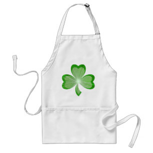 tablier shamrock blanc