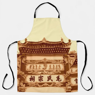 Tablier Shaoshan, 12 avril : Mao bâtiment de la salle ance