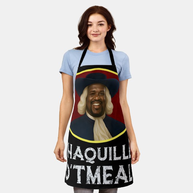 Tablier Shaquille avoine drôle mème (Porté)