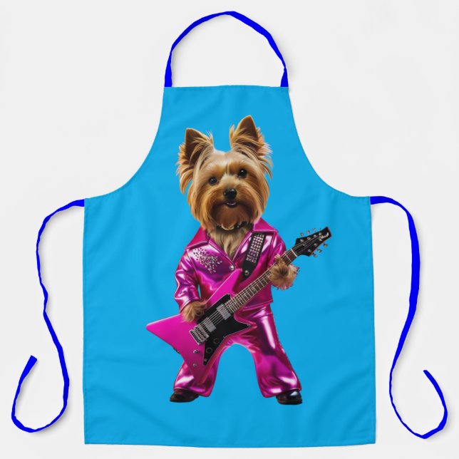 Tablier Sheltie Rock Star Apron (Recto)