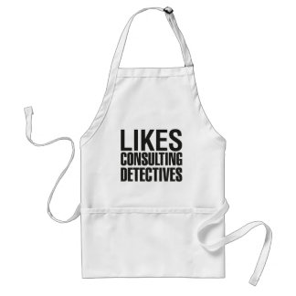 TABLIER SHERLOCK AIME CONSULTER DES DÉTECTIVES