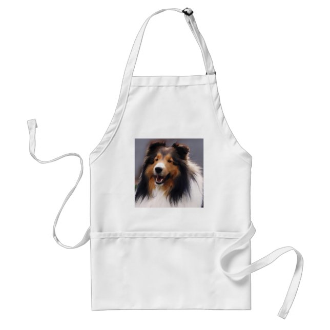 Tablier Shetland Sheepdog Sheltie Cadeaux (Devant)