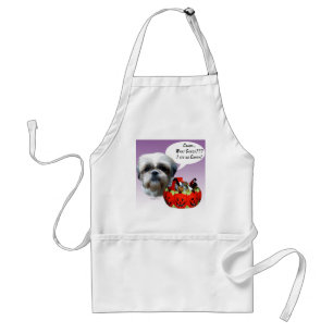 Tablier Shih Tzu (naturel) Halloween Candy