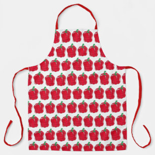 Tablier Shiny Red Bell Poivre Jardin Veg Vegetable Aliment