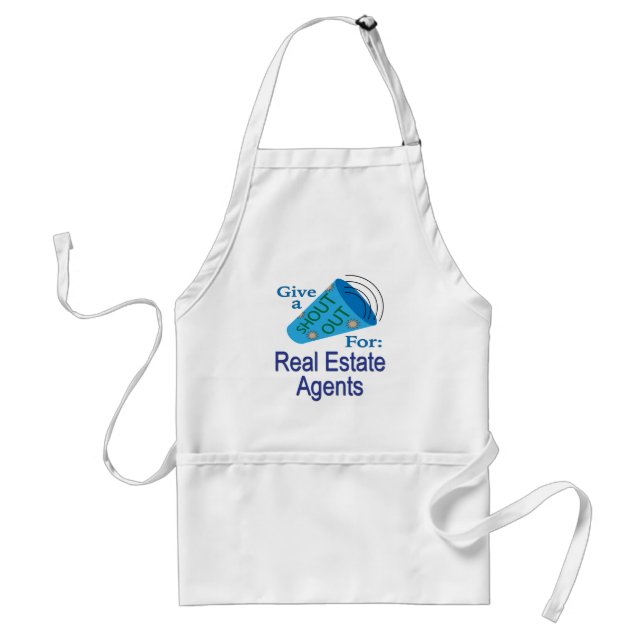 Tablier Shout for Real Estate Agents (Devant)