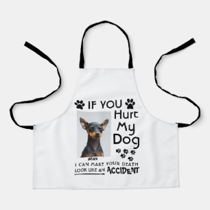 Tablier Si Vous Blessez Mon Chien, Je Peux Faire Vos Pâtes