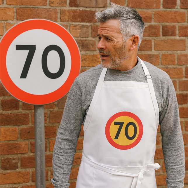 Tablier SIGNE DE LA ROUTE À 70 Vitesse Limite (Créateur téléchargé)