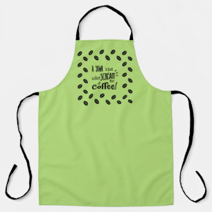 TABLIER SILENCE SCREAM APRON