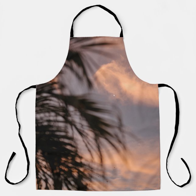 Tablier Silhouette de palmier (Recto)