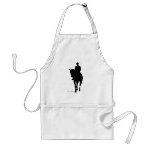 Tablier Silhouette du cavalier
