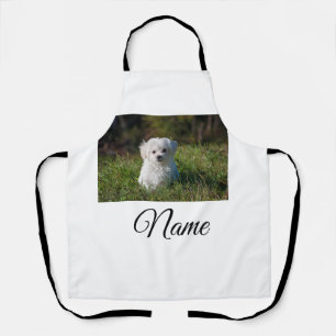 Tablier Simple colorful animal add name photo custom throw