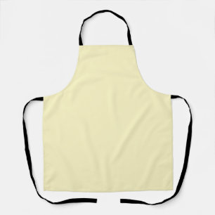 Tablier simple couleur pastel personnalisée minimale solid