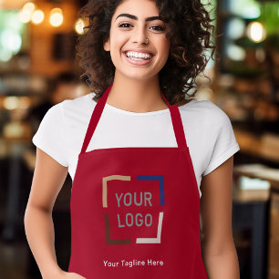 Tablier Simple Custom Company Logo personnalisable Apron r