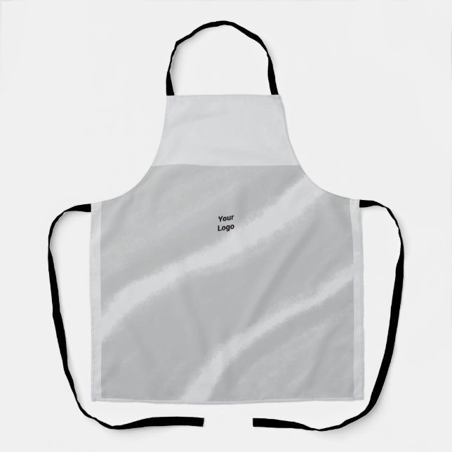 TABLIER SIMPLE MODERNE MODERNE MONOGRAM ÉLÉGANT CHIC STYLE (Recto)