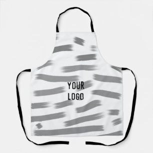 Tablier simple personnalisé jaune bleu aquarelle ajouter l