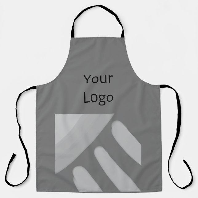 Tablier simple personnalisé minimal ajouter votre logo adr (Recto)