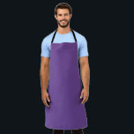 Tablier Simple violet simple<br><div class="desc">Apron simple violet</div>